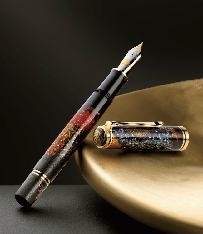 Pelikan 蒔絵限定万年筆「とんぼ」 – 神田金ペン堂